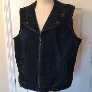 Style & Co. Denim vest